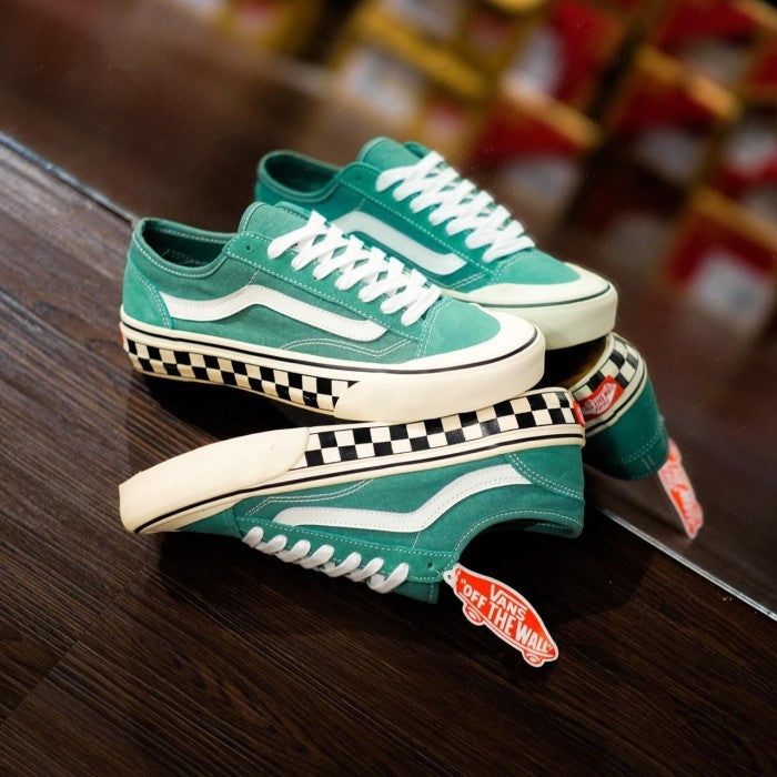Vans Style 36 Decon SF Salt Wash Hedge Green Antique White