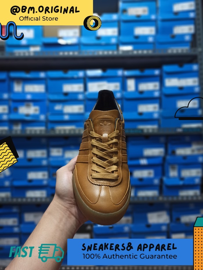 Adidas Jeans MK II Low Brown Leather ORIGINAL BB5273