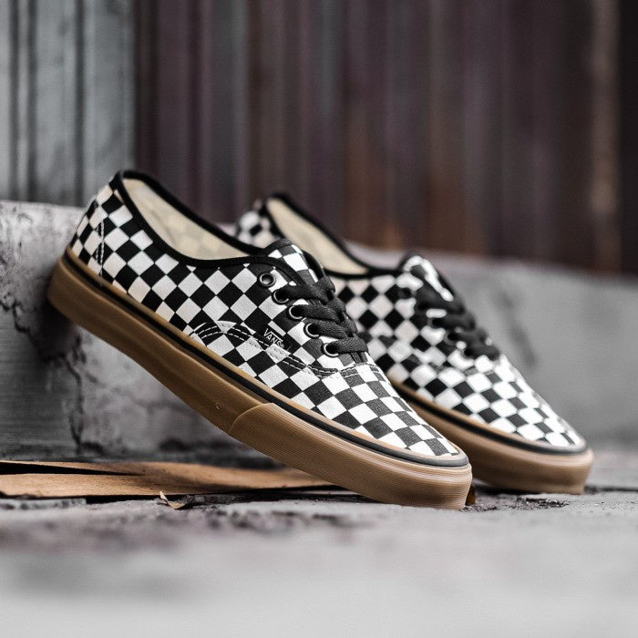 Vans Authentic Checkerboard Gum Plimsolls ORIGINAL