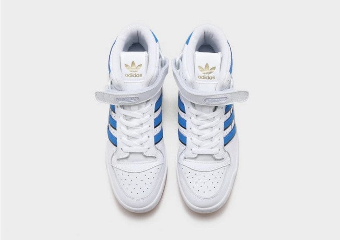 Adidas Forum Mid White Blue Black Gold Gumsole Exclusive