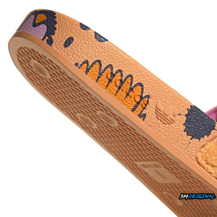 Adidas Adilette x Kevin Lyons Hazy Orange White ORIGINAL GY5768