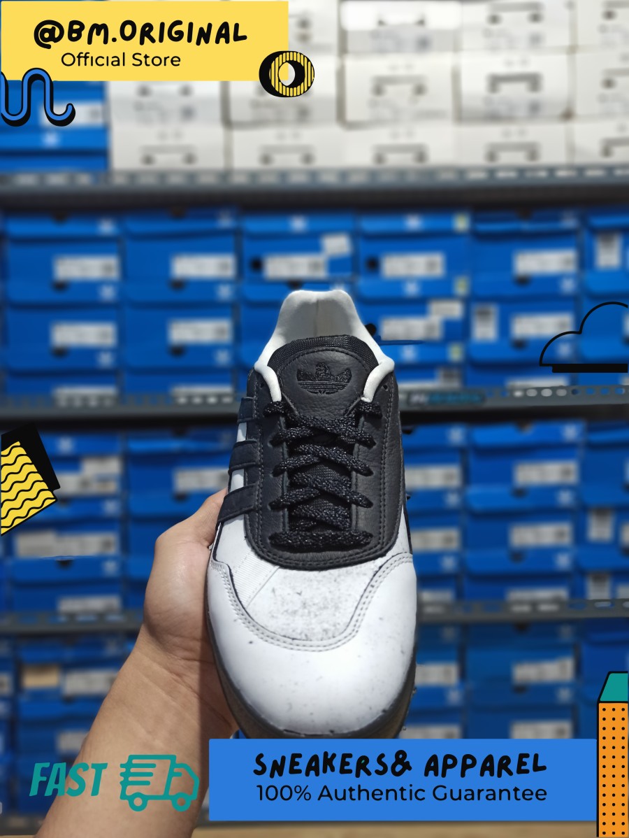 Adidas Aloha Super White Black Bold Green ORIGINAL GW3109