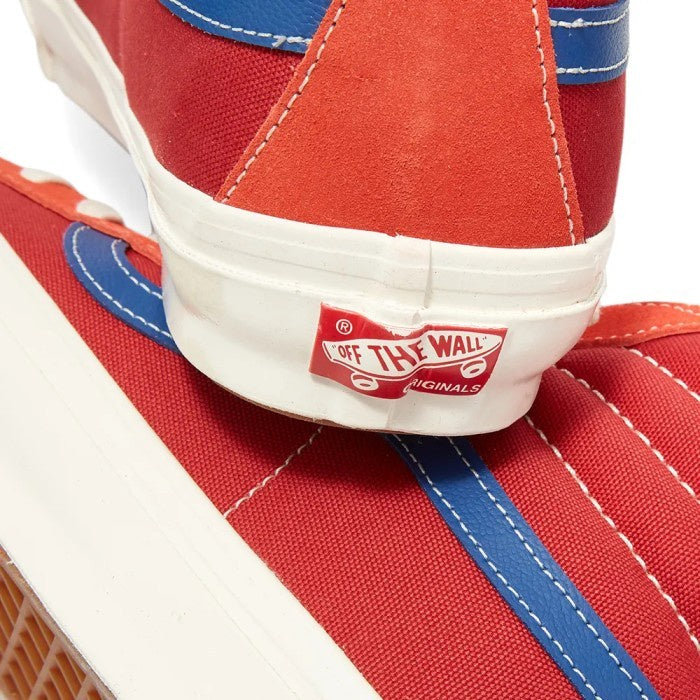 VANS VAULT OG SK8-HI LX GRENADINE POMPEIAN RED ORIGINAL VN0A4BVBXEN