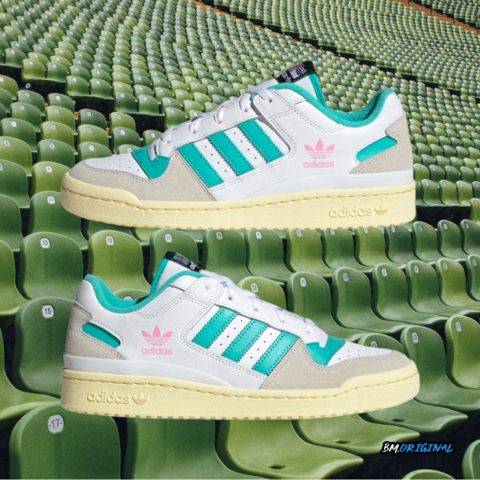 Adidas Forum Low CL White Bliss Pink Mint ORIGINAL HQ6875