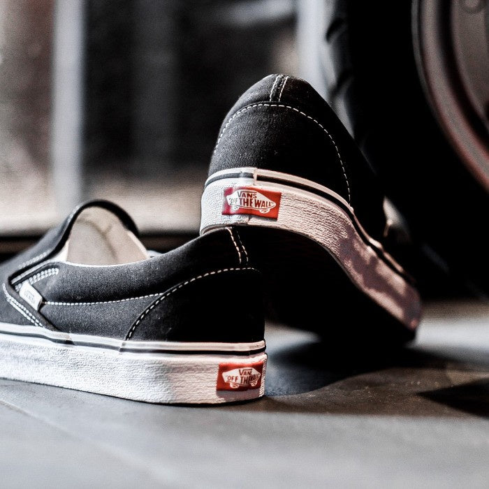 Vans Slip On Classic Black White Global ORIGINAL