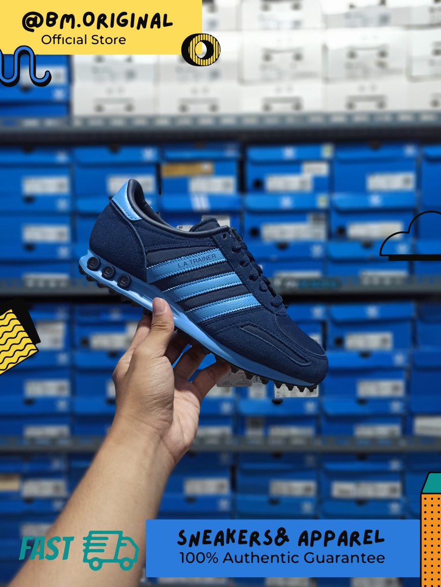 Adidas LA Trainer Blue Deep Blue Exclusive ORIGINAL