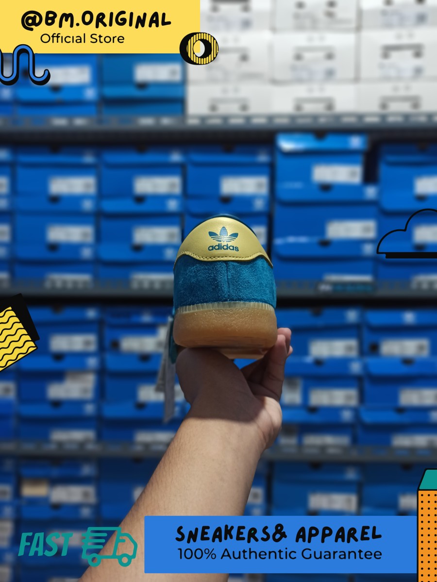 Adidas Bern Blue Gold Exclusive ORIGINAL HR0090