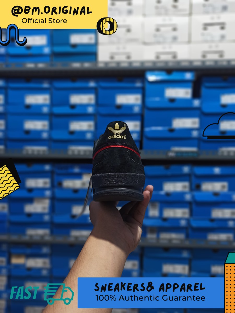 Adidas Atlantic MK II Black Red Exclusive ORIGINAL