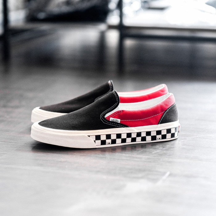 Vans Bmx Slip ON Checkerboard Black Red ORIGINAL