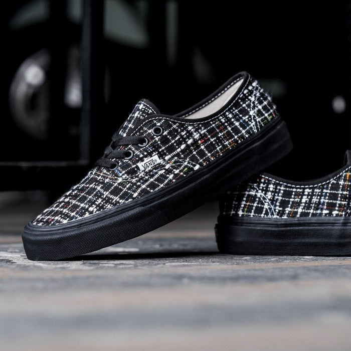 Vans Authentic Classic Woven Plaid Black ORIGINAL