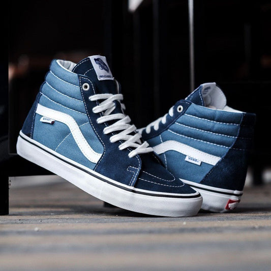 Vans Sk8 Hi Pro Navy White