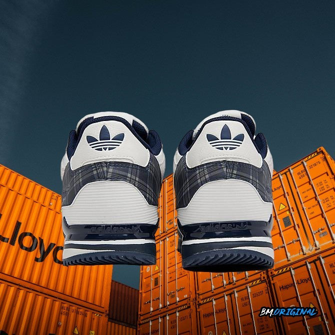 Adidas ZX 750 Casual White Deep Navy Scotland Exclusive ORIGINAL