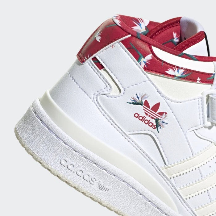 Adidas Forum Mid Thebe Magugu Cloud White Off White Power Red GY9556