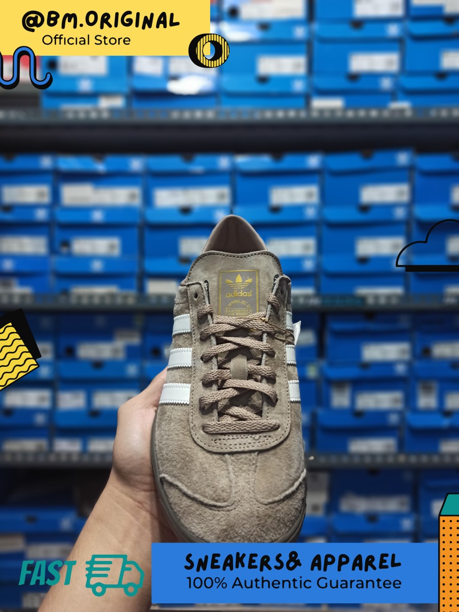 Adidas Hamburg Clear Brown Cream Blacksole ORIGINAL