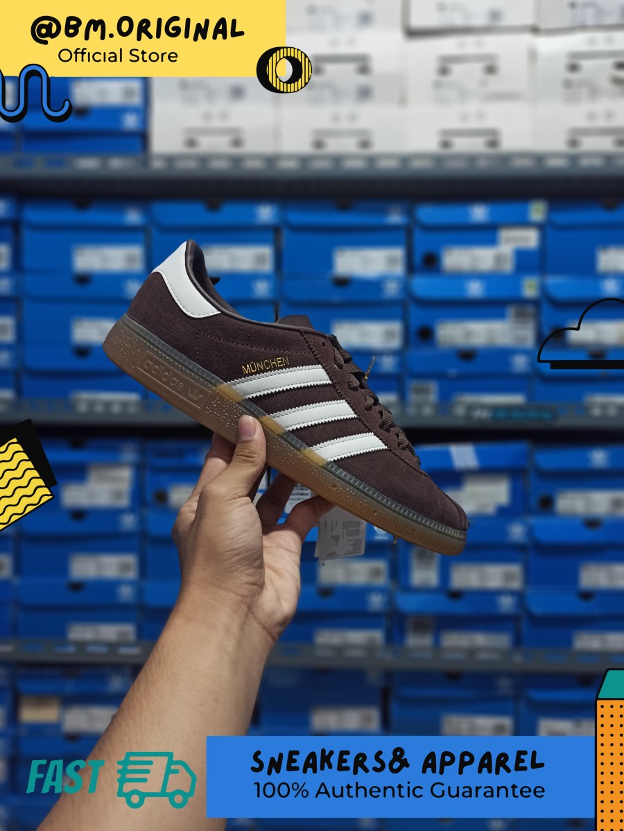 Adidas Munchen Brown White ORIGINAL GW1401