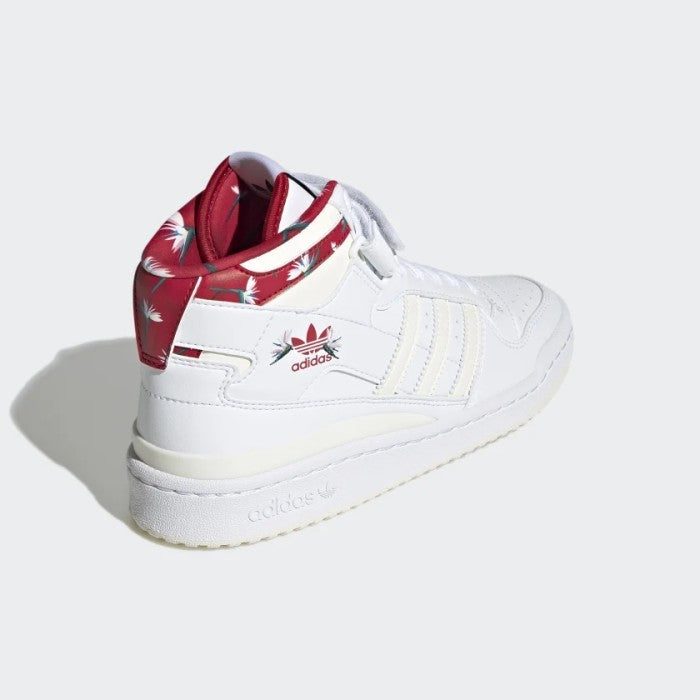 Adidas Forum Mid Thebe Magugu Cloud White Off White Power Red GY9556