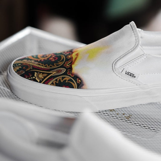 Vans Slip On Big Reveal True White ORIGINAL