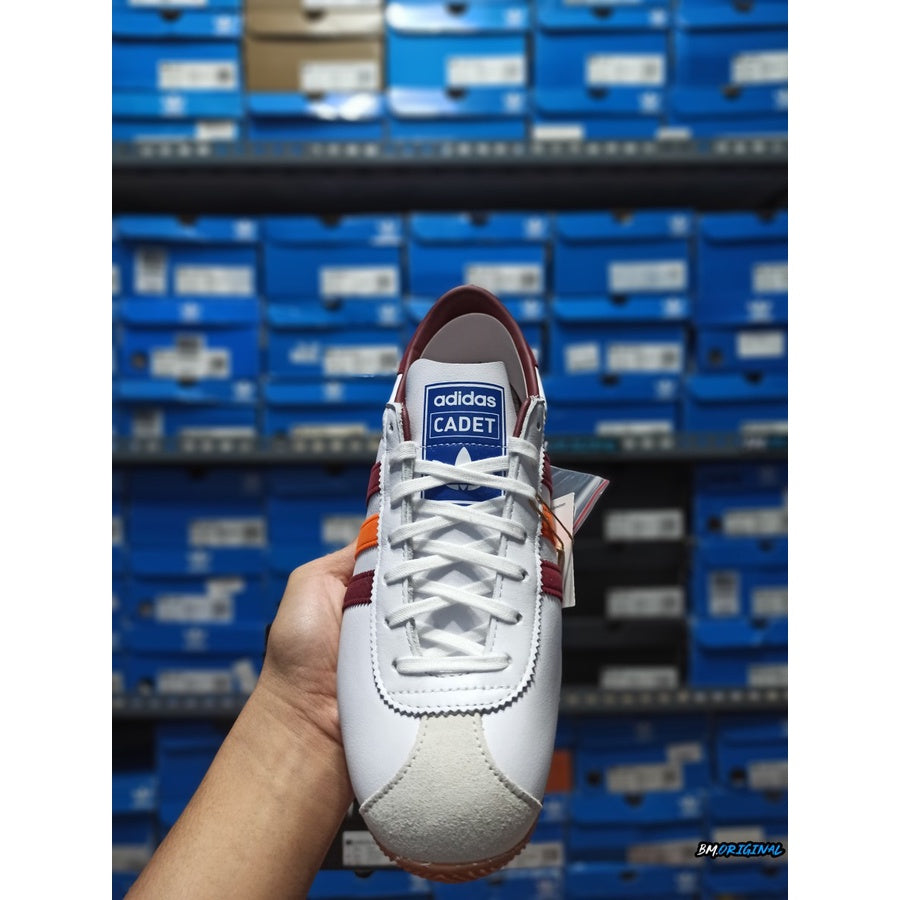 Adidas Cadet White Collegiate Burgundy ORIGINAL FX5586