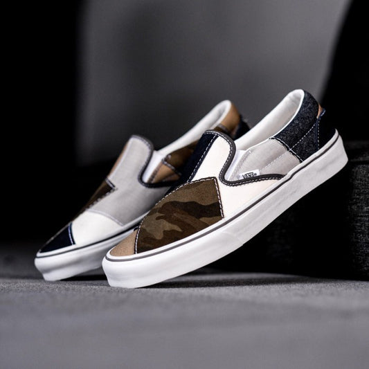 Vans Slip On Patchwork Camo