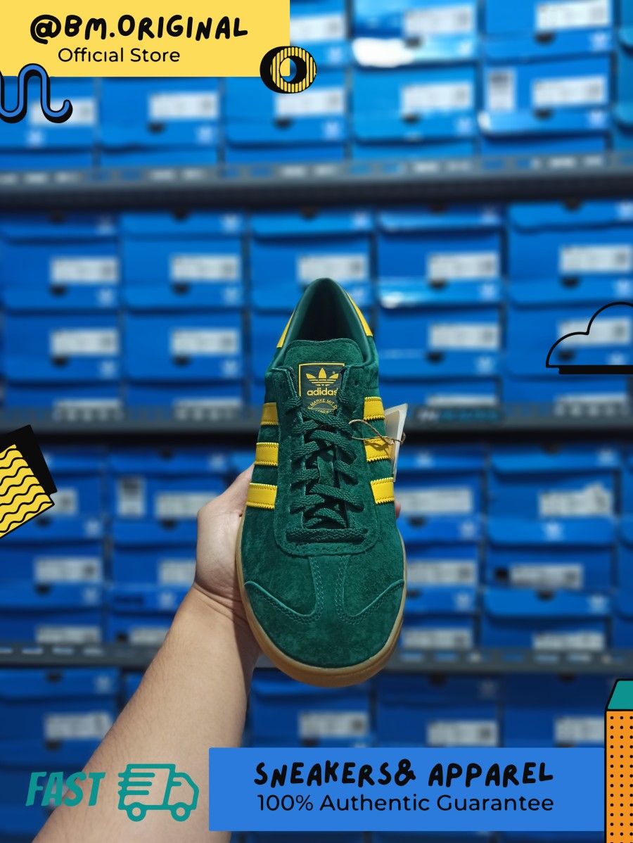 Adidas Hamburg OG Collegiate Green Yellow ORIGINAL GW5752