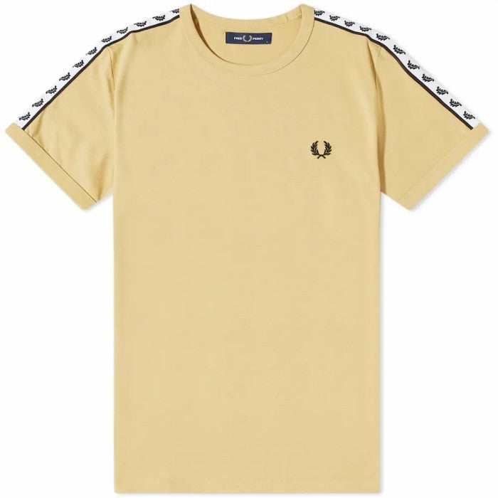 Fred Perry Taped Ringer Tee Desert M6347