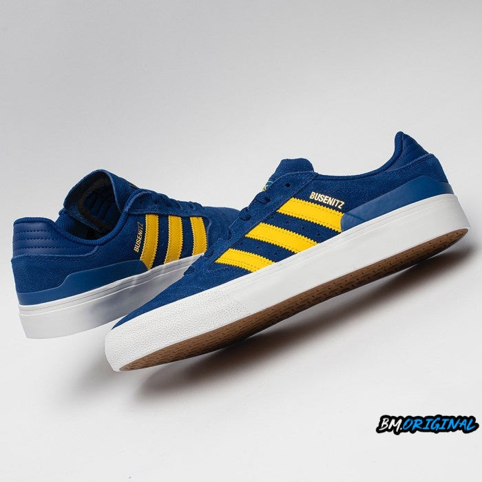 Adidas Busenitz Vulc II Blue Yellow CW Stockholm ORIGINAL GW3128