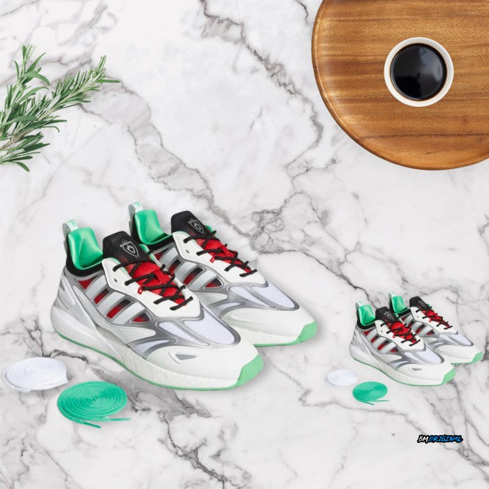 Adidas Gamora ZX 2K Boost Silver Metallic Exclusive ORIGINAL GX1205