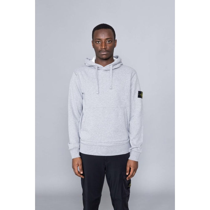 Stone Island Sweatshirt Hooded Melange Grey