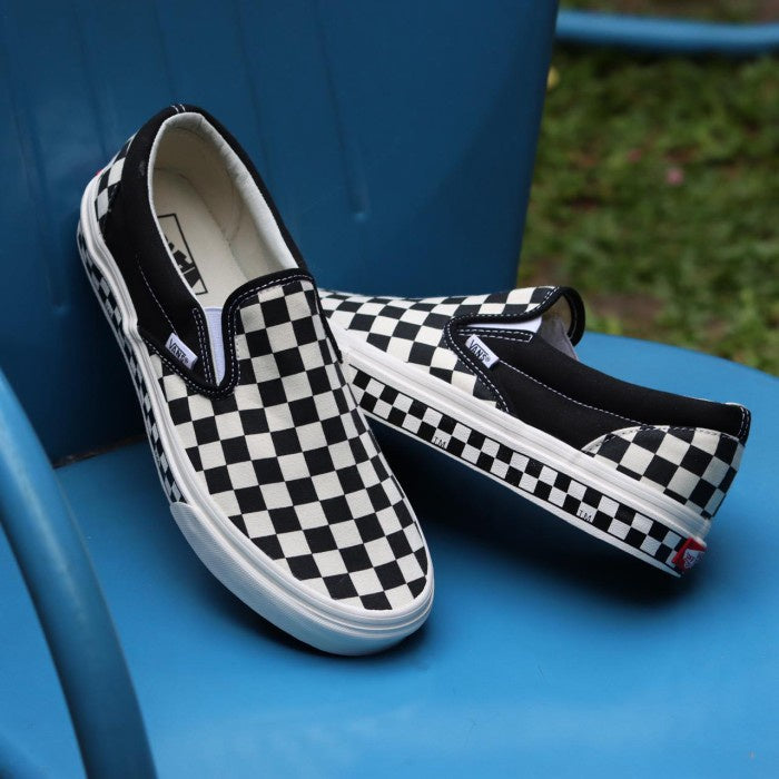 Vans Slip ON Nextor Checkerboard Black White Original