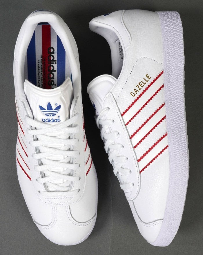 Adidas Gazelle Cloud White Team Power Red ORIGINAL GX9882