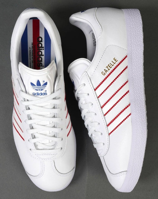 Adidas Gazelle Cloud White Team Power Red ORIGINAL GX9882