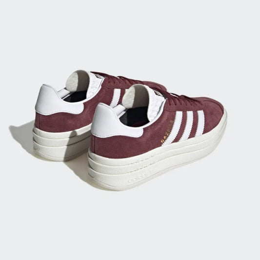 Adidas Gazelle Bold Shadow Red Cloud White Core White HQ6892