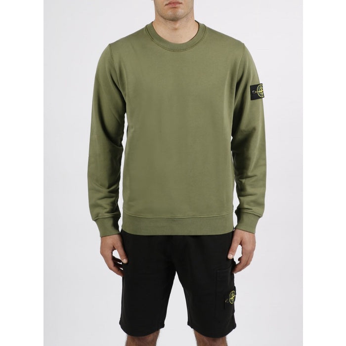 Stone Island Sweatshirt Olive Green ORIGINAL 761563051 V0058