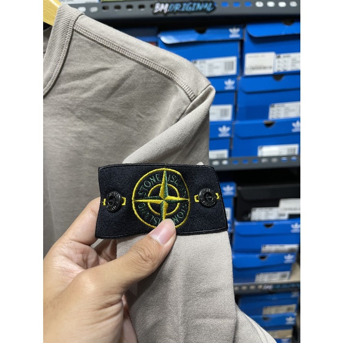 Stone Island Garment Dyed Sweat Mushroom ORIGINAL 731564450 V0068