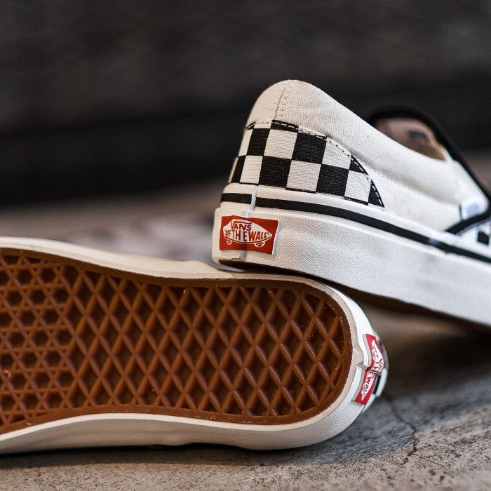 Vans Slip On Anaheim Factory Checkerboard Black White