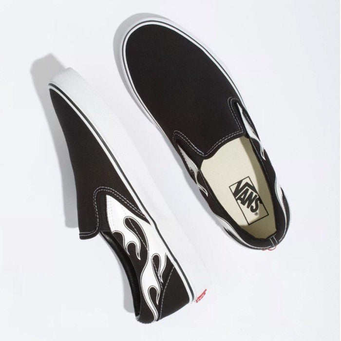 Vans Slip On Flame BW
