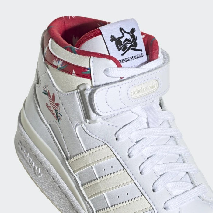 Adidas Forum Mid Thebe Magugu Cloud White Off White Power Red GY9556
