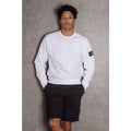 Stone Island 64251 Garment Dyed Cotton Fleece Orange ORIGINAL