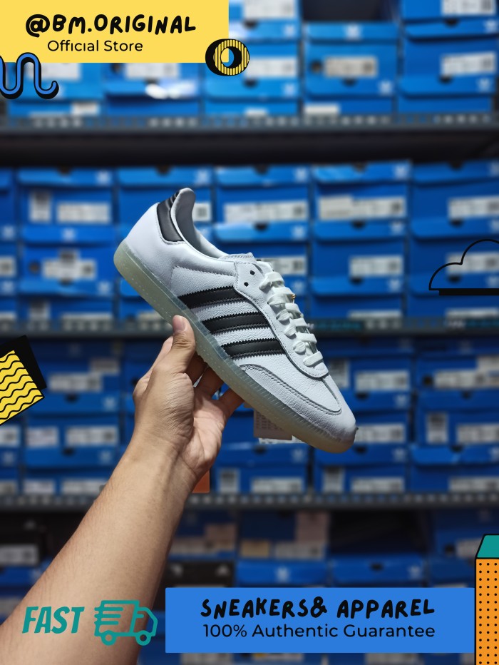 Adidas Samba Skate x Jason Dill White Black Ice ORIGINAL GZ4730