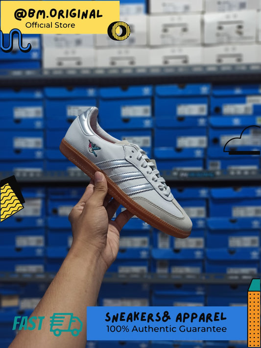 Adidas Samba OG Crystal White Alumunium ORIGINAL HQ6634