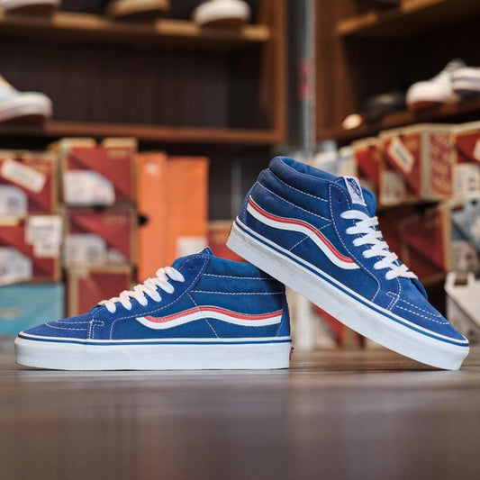 Vans Sk8 - Mid Reissue MLB Chicago Cubs Blue ORIGINAL