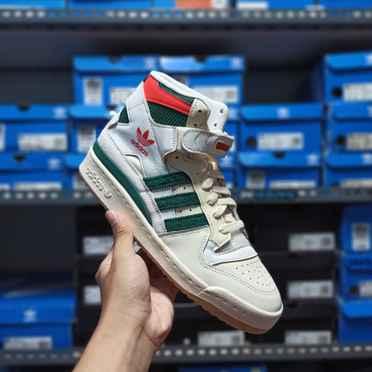 Adidas Forum 84 Hi White Green Red ORIGINAL GX9055