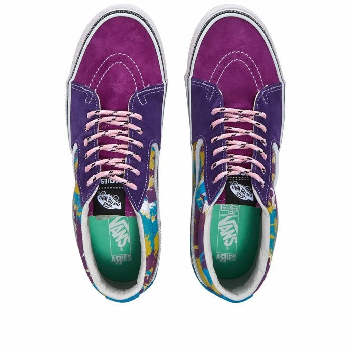 VANS VAULT X ARIES UA OG SK8-MID LXWEED BRIGHT ORIGINAL VN0A4BVC9X21