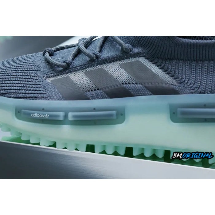 Adidas NMD S1 Grey Green Glow ORIGINAL GZ9233