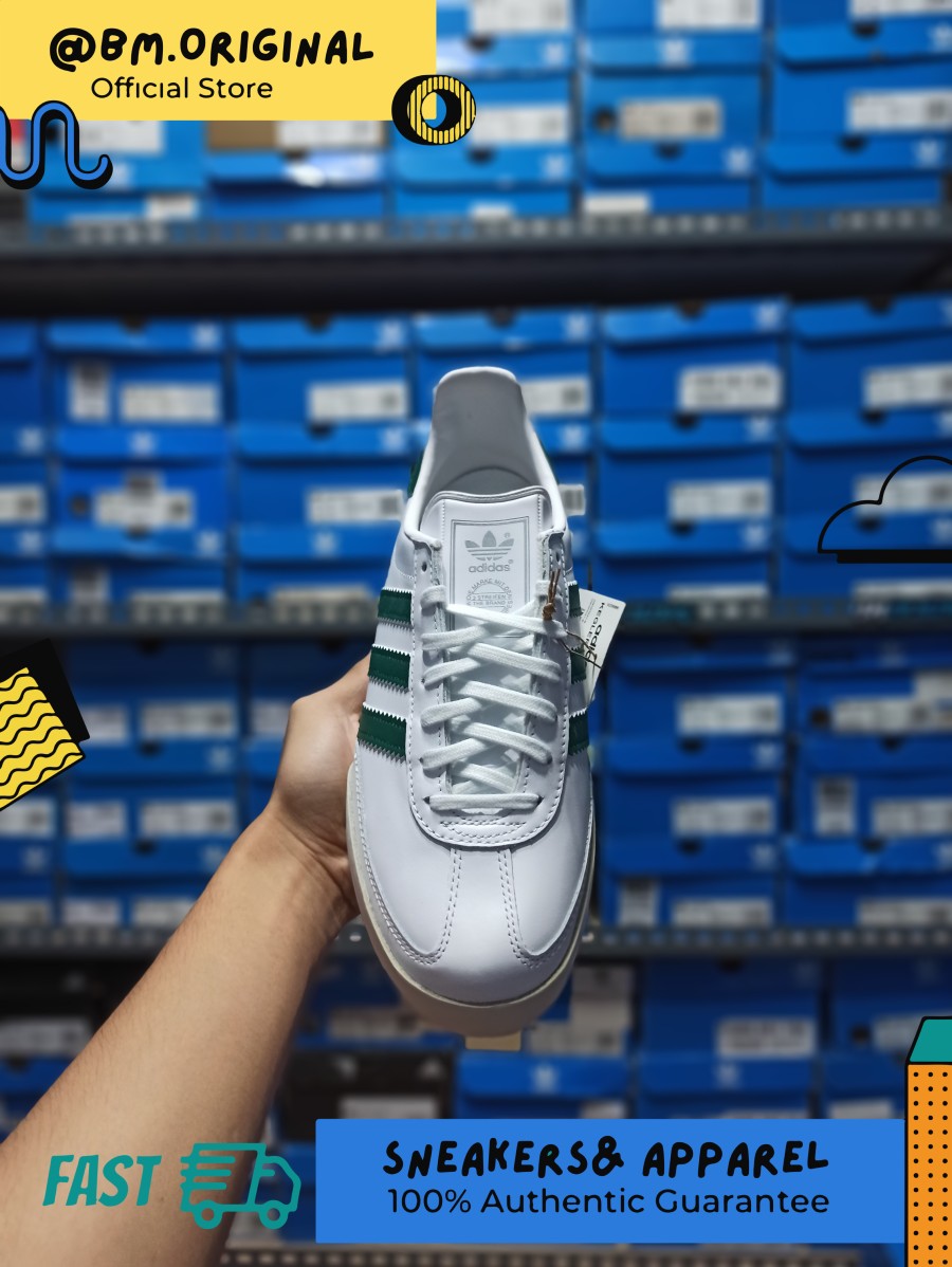 Adidas Kegler Super White Green Exclusive ORIGINAL