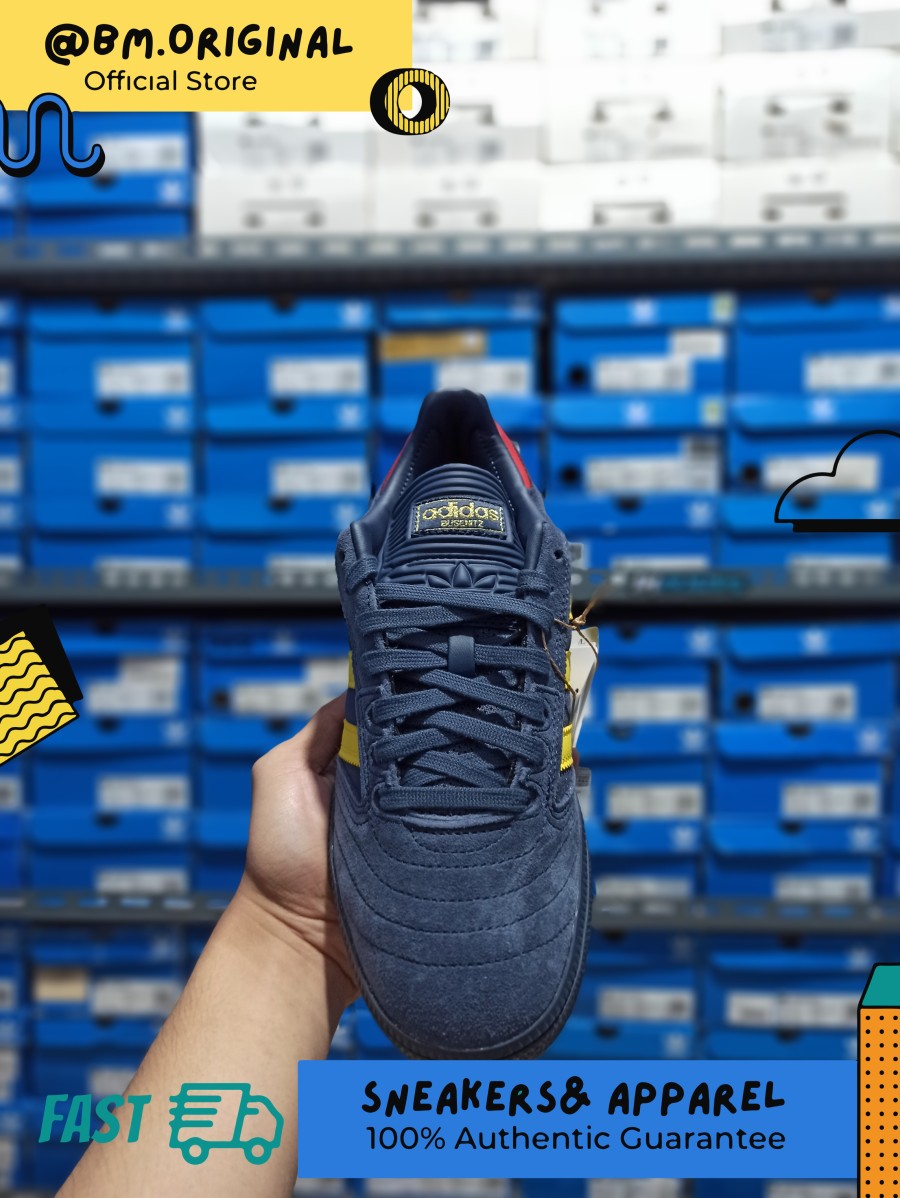 Adidas Busenitz Shadow Navy Impact Yellow Scarlet ORIGINAL GY6902