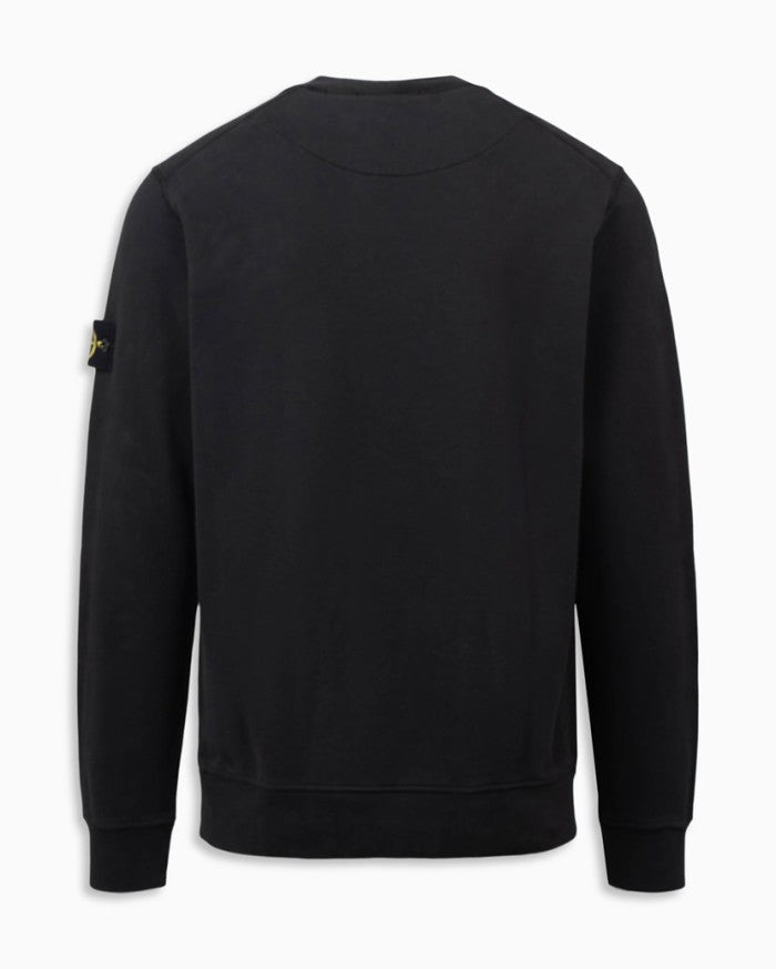 Stone Island Crewneck Black Logo Patchwork ORIGINAL 771563020 V0029