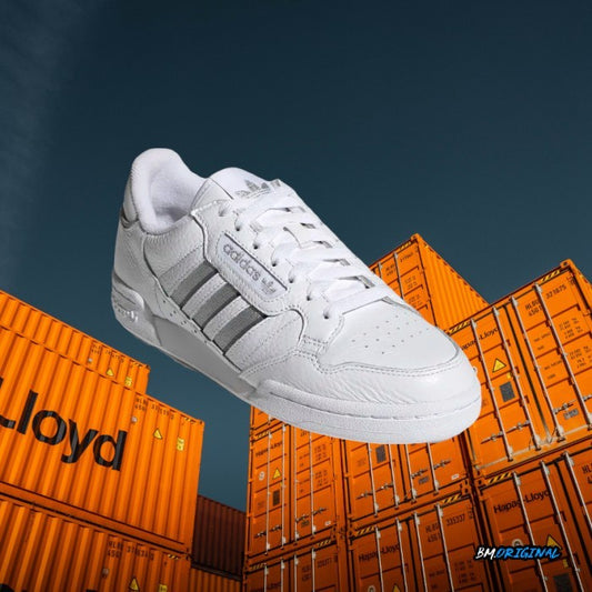 Adidas Continental 80 White Silver Metallic Grey Three ORIGINAL S42626