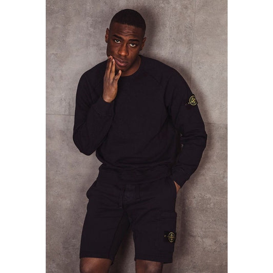 Stone Island Sweatshirt Old effect Garment Dyed Navy ORIGINAL 66360