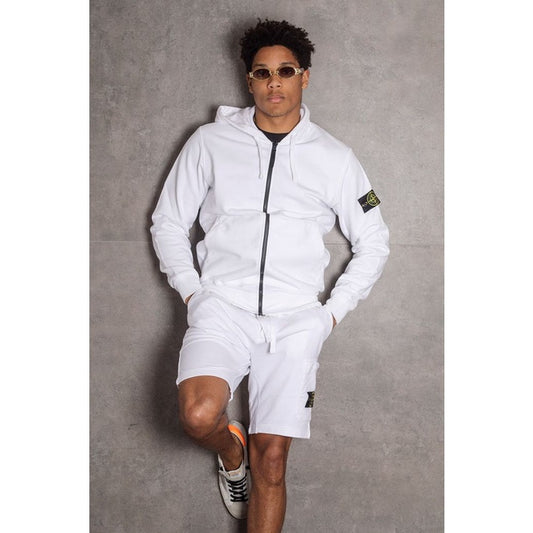 Stone Island Hooded Sweatshirt White 64251 ORIGINAL